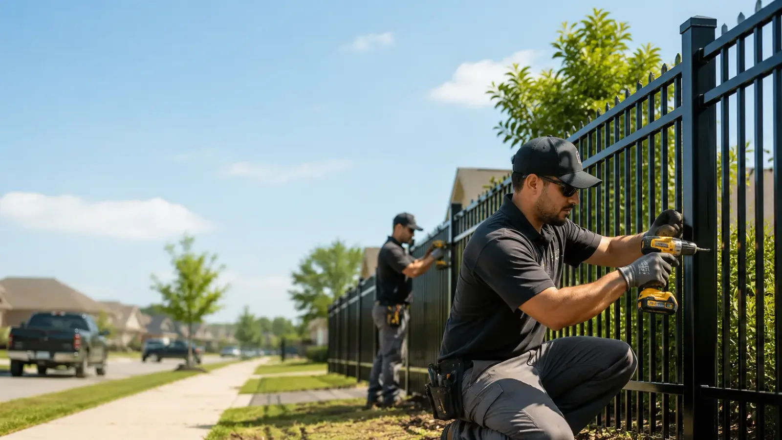 Metal Fence Installation in Verden, OK